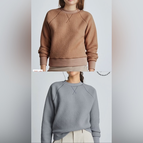 Everlane Sweaters - Lot of 2 EVERLANE The ReNew Fleece Raglan Sweatshirt